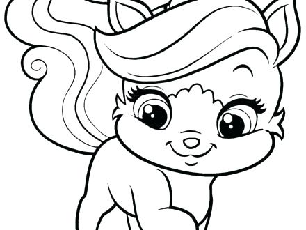 440x330 Coloring Pages Puppies And Kittens Kitten And Puppy Coloring Pages
