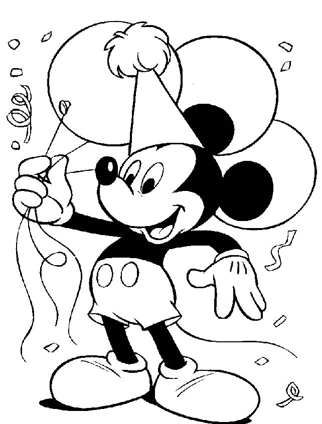 642x846 Mickey Mouse Clubhouse Coloring Pages Printable On New Mickey