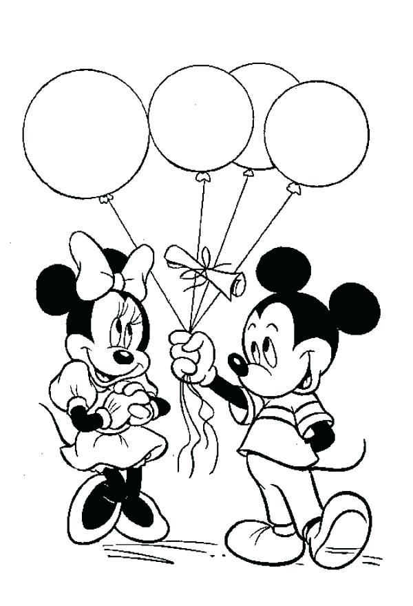 600x880 Minnie Mouse Clubhouse Coloring Pages And Mickey Mouse Coloring