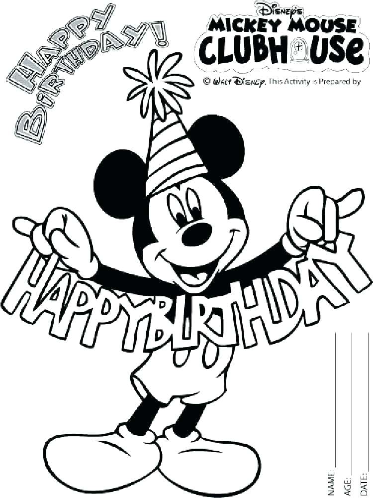 750x1000 Exciting Coloring Pages Of Mickey Mouse Mickey Mouse Coloring