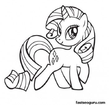351x338 My Little Pony Friendship Is Magic Free Coloring Pages