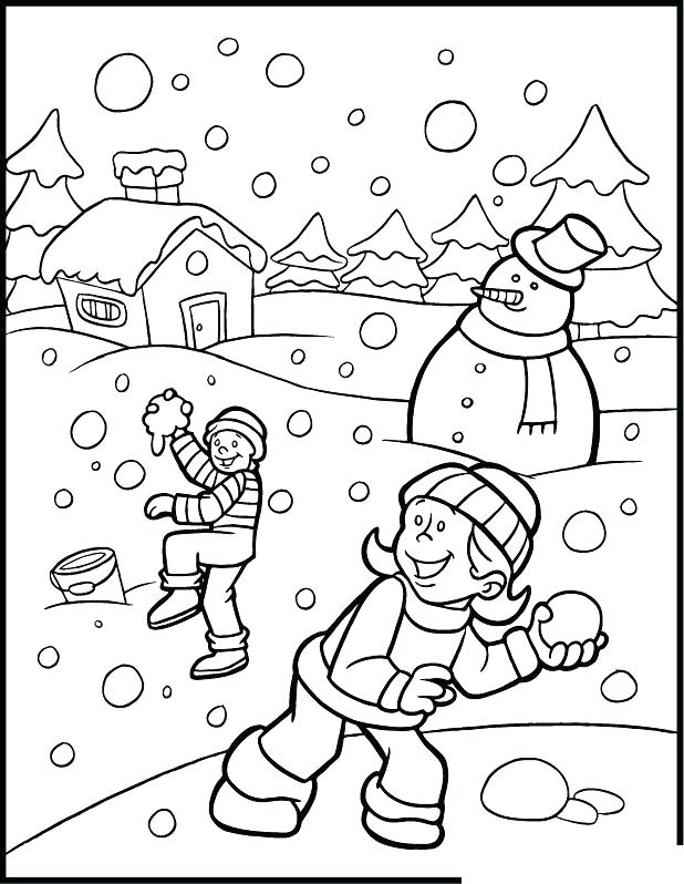 618x798 Free Coloring Pages Winter Free Winter Coloring Pages Free
