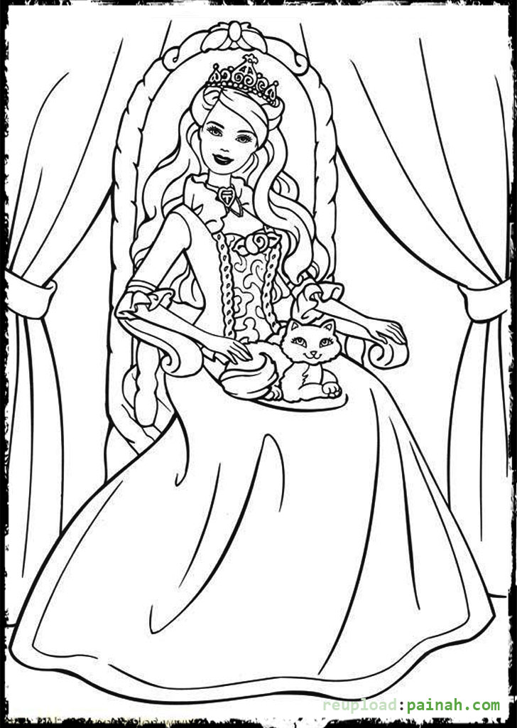 728x1024 Gorgeous Design Queen Coloring Pages Download And Print For Free
