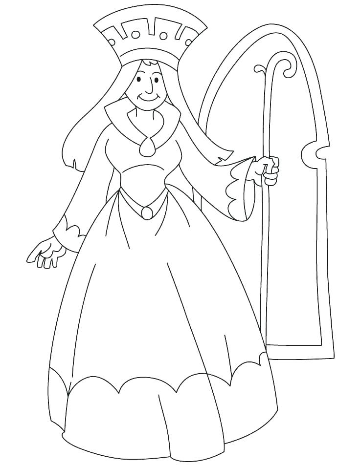 738x954 Queen Coloring Pages Queen Coloring Pages Queen Coloring Pages