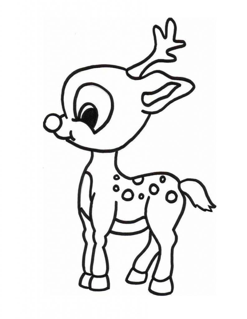 793x1024 Rudolph Coloring Pages The Sun Flower Pages