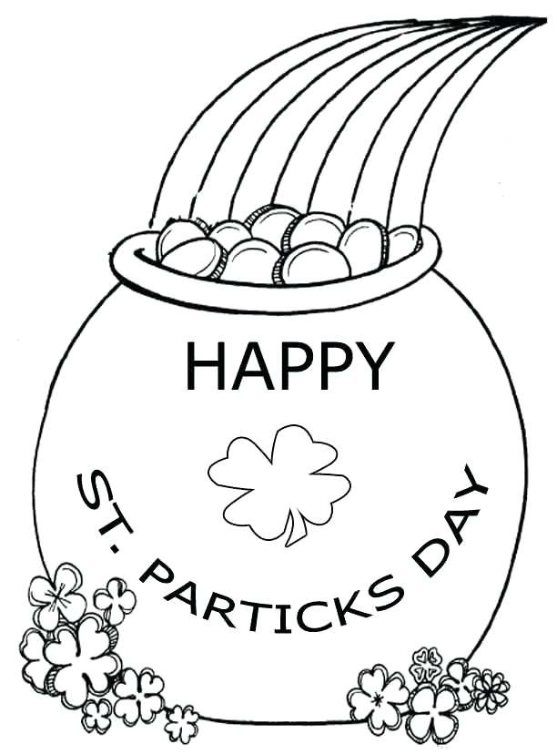 612x828 Saint Patrick Day Coloring Pages To Print St Day Coloring Pages