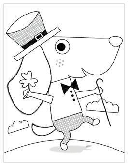 265x343 St Patrick's Day Coloring Pages Hallmark Ideas Inspiration