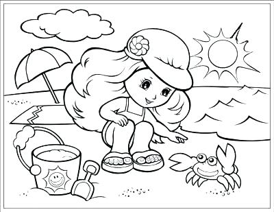 400x309 Free Coloring Pages Summer Time Free Printable Coloring Pages