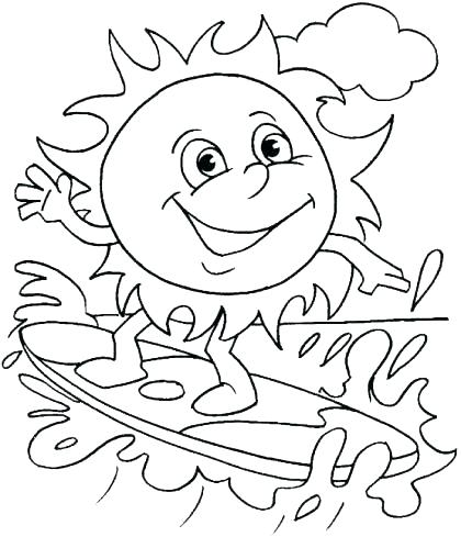 420x489 Free Printable Summertime Coloring Pages Kids Coloring Printable