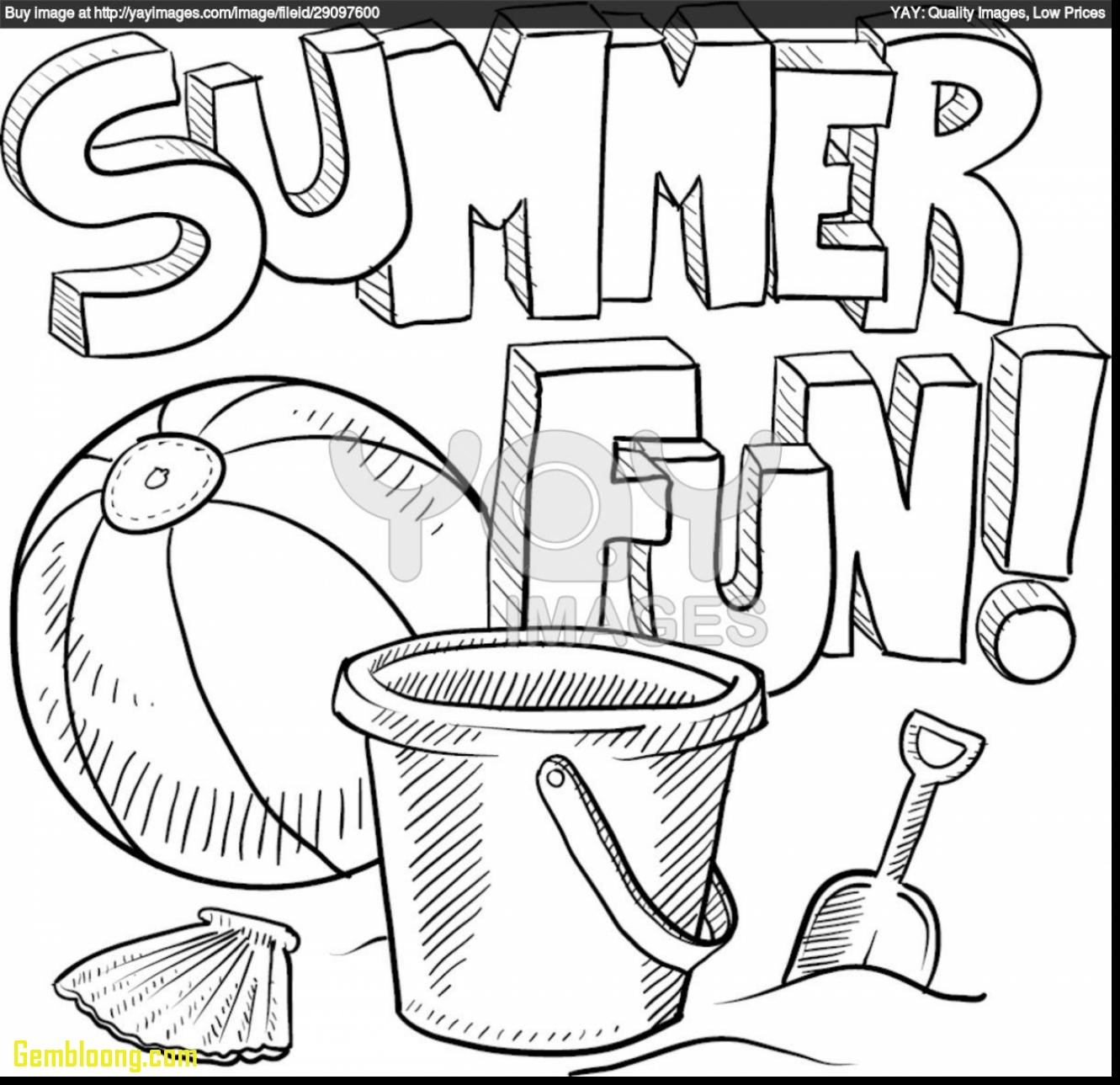 1331x1289 Security Summer Coloring Pages For Preschool Summertime In Tiny