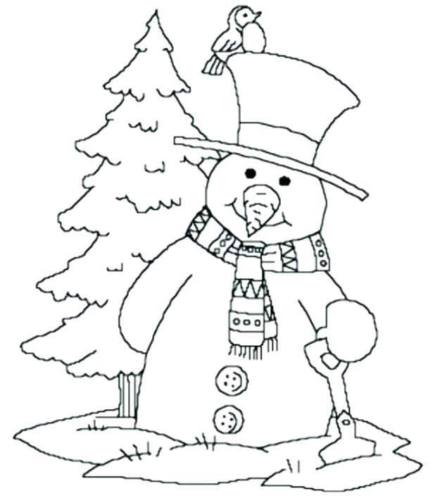 618x707 Free Coloring Pages Winter Printable Drawings Season Nature Cool