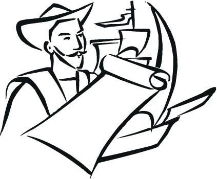 423x350 Columbus Day Coloring Pages Day Coloring Pages Free Columbus Day