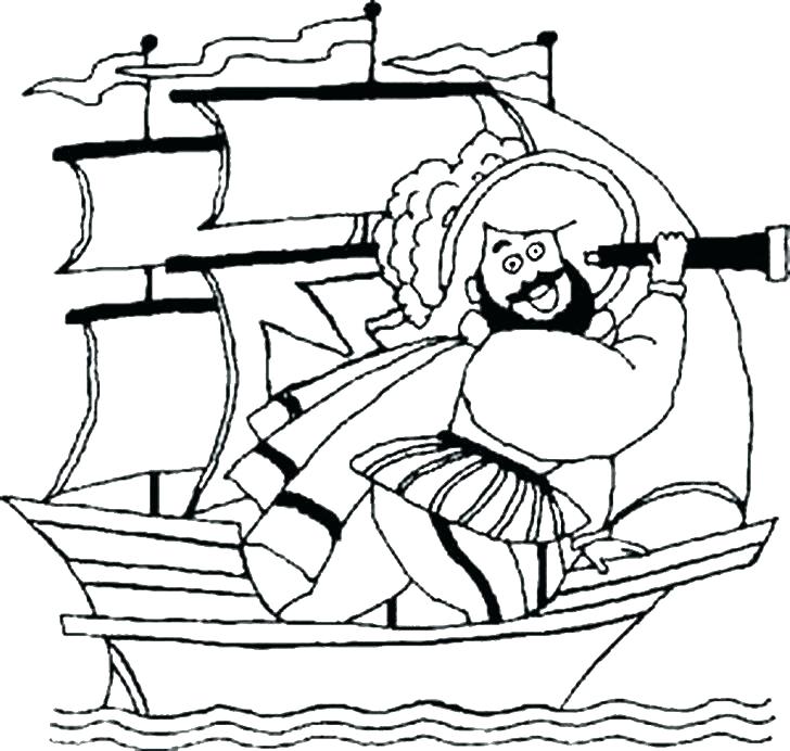 728x692 Columbus Day Ships Coloring Pages Coloring Page Coloring Page