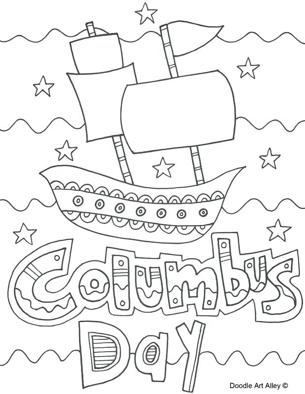 618x800 Free Columbus Day Coloring Sheets Icontent