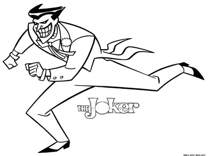 728x546 Computer Coloring Sheets Class Pages Joker Online Free Batman