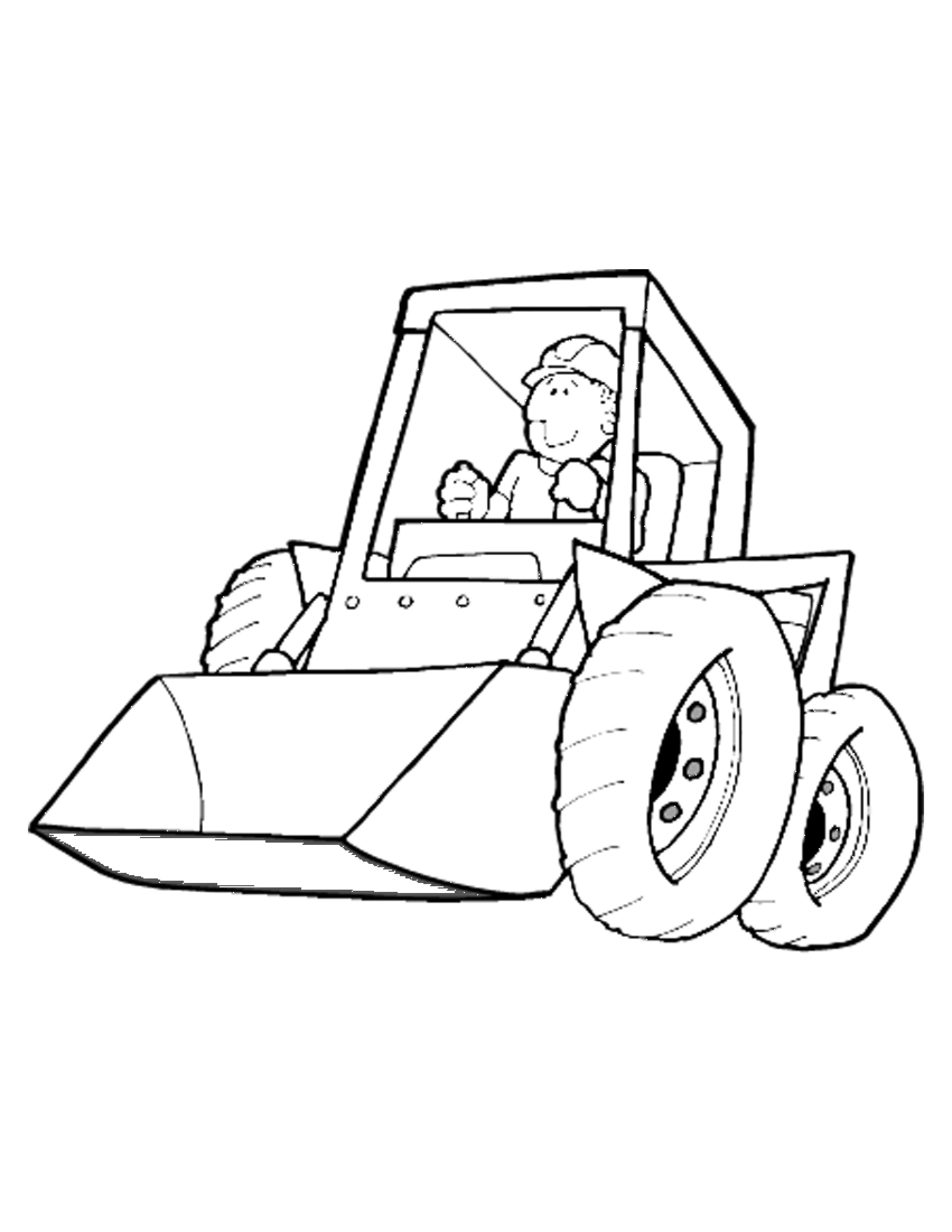 2550x3300 Beautiful Construction Tools Coloring Pages Free For Kids