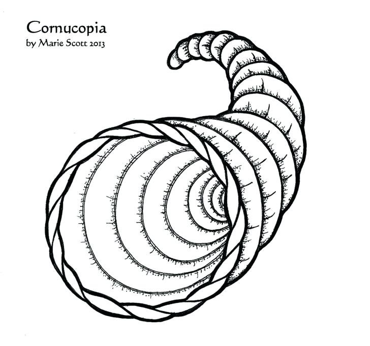 728x682 Cornucopia Coloring Page Cornucopia Coloring Pages Thanksgiving