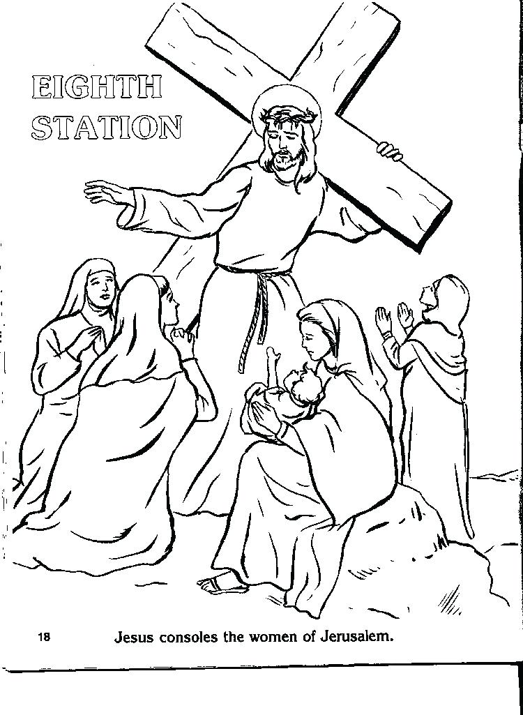 750x1025 Free Catholic Advent Coloring Pages Catholic Stations Of The Cross