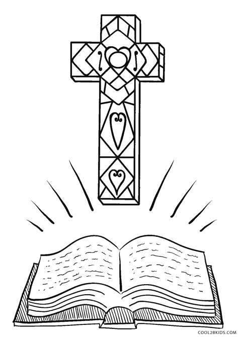 487x670 Free Printable Cross Coloring Pages For Kids