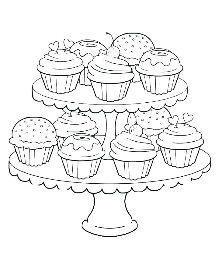 730x870 Cupcake Color Pages Top Free Printable Cupcake Coloring Pages Mya
