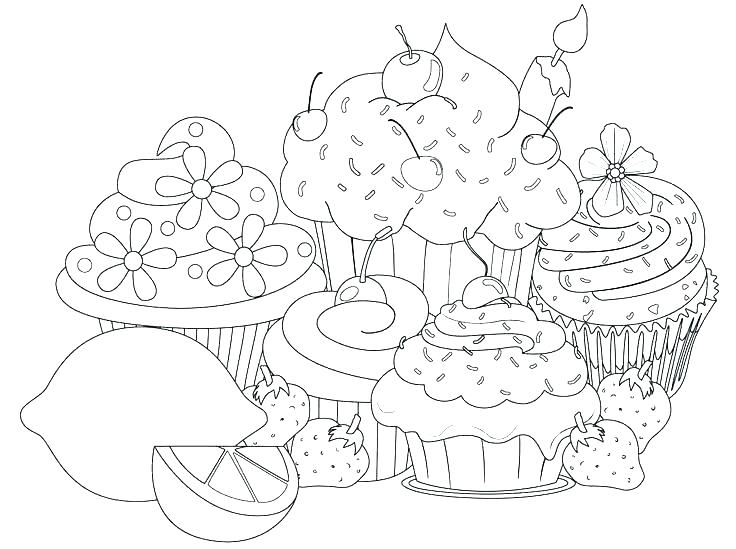 736x549 Cupcake Coloring Page Cupcake Coloring Page Cupcake Coloring Book