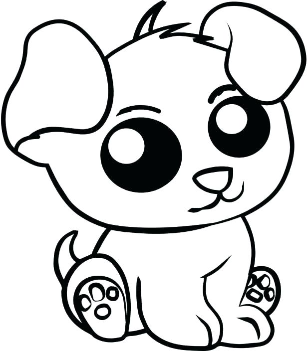 615x704 Cute Animals Coloring Pages Cute Baby Animal Coloring Pages