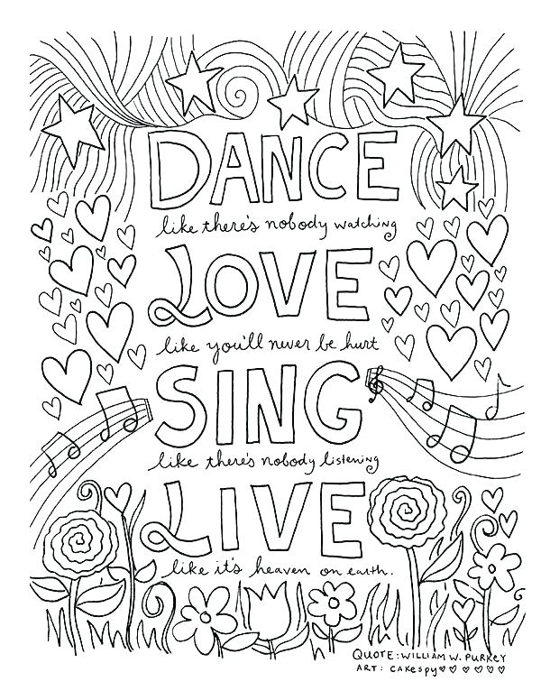 600x776 Jazz Coloring Pages