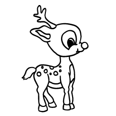 230x230 Top Deer Coloring Pages For Your Little Ones