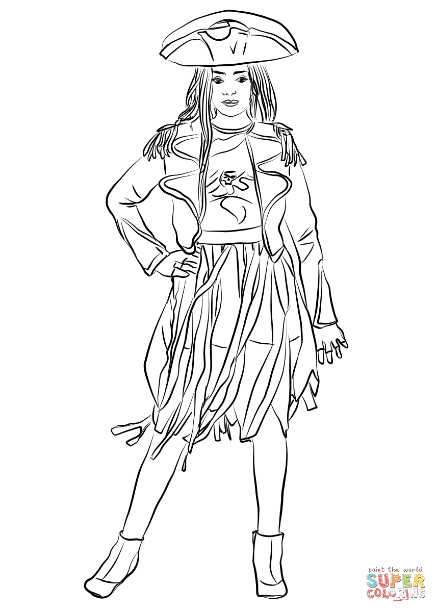 857x1200 Uma Descendants Coloring Page Crafts For Maddy