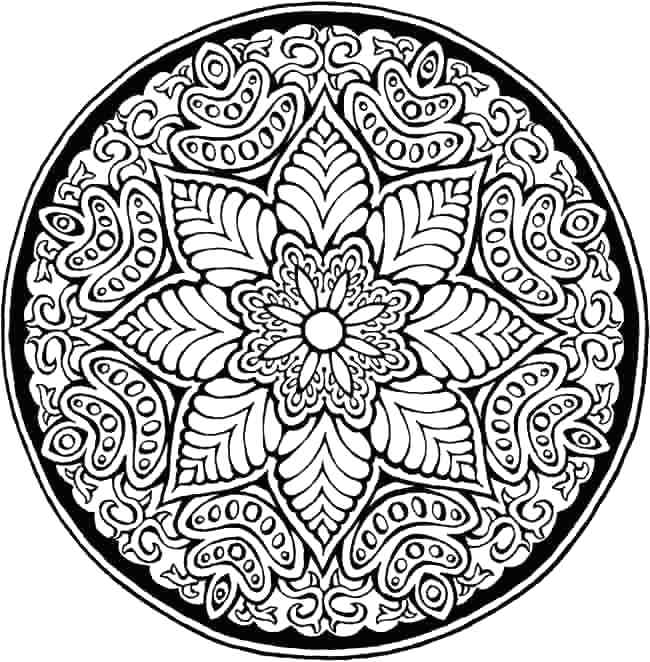 650x662 Hard Coloring Page Hard Coloring Page Difficult Coloring Pages