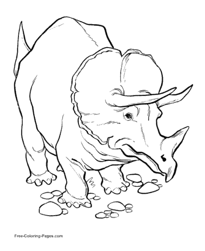 400x490 Dinosaur Coloring Pages Free