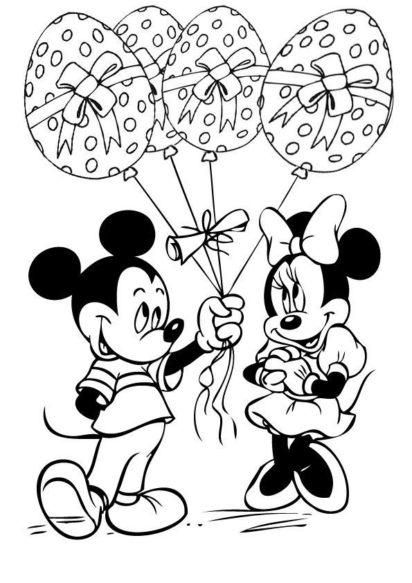595x842 Top Free Printable Disney Easter Coloring Pages Online