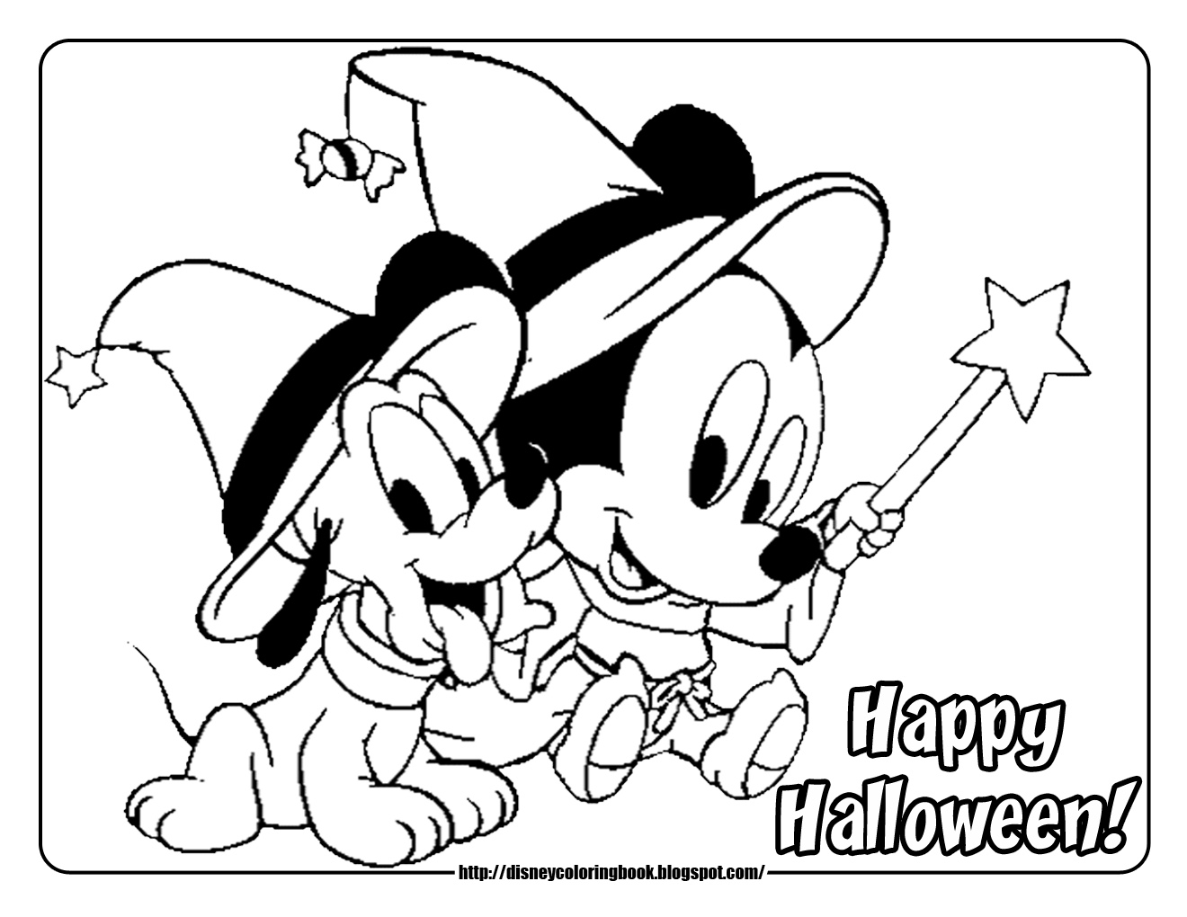 1320x1020 Mickey And Friends Halloween Free Disney Halloween Coloring