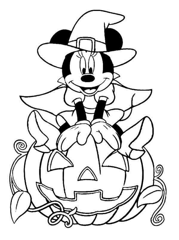 600x806 Disney Halloween Coloring Pages Free Free Printable Disney