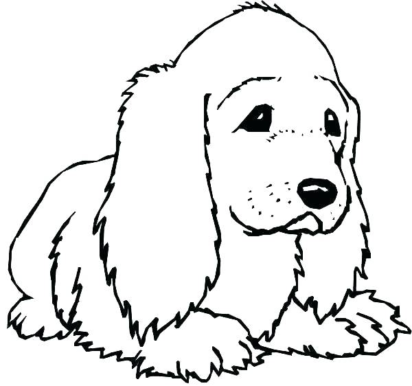 600x562 Free Dog Coloring Pages Dog Coloring Pages Free Premium Animal