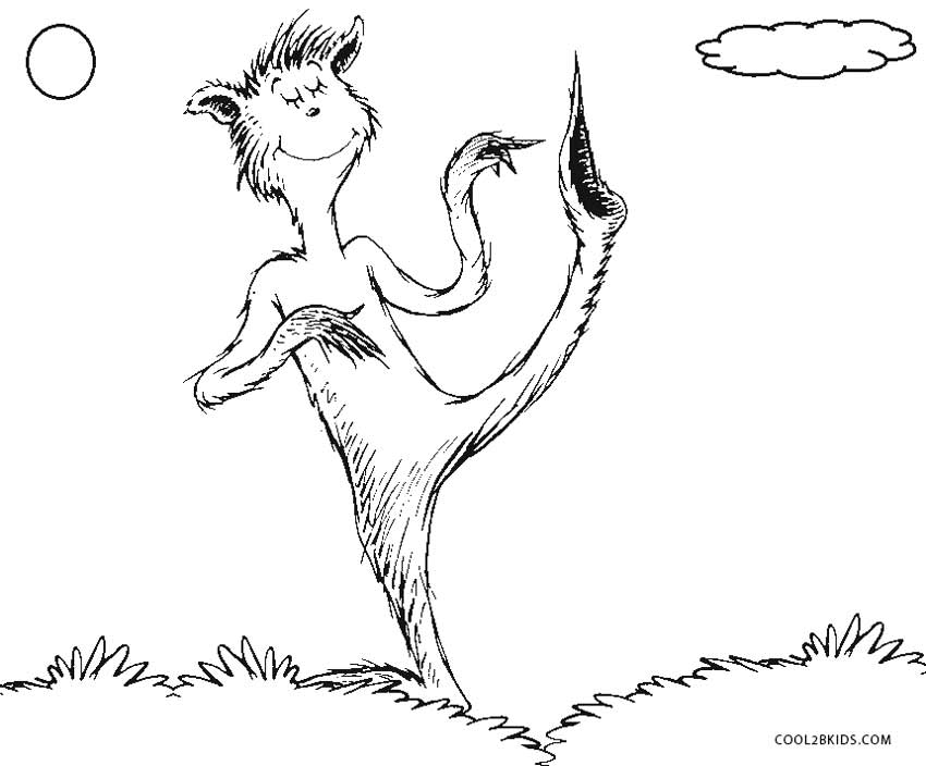 850x704 Free Printable Dr Seuss Coloring Pages For Kids