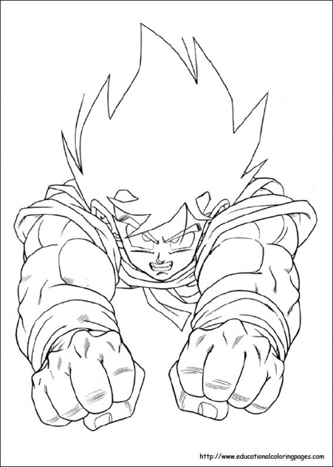 685x960 Get This Free Dragon Ball Z Coloring Pages To Print !