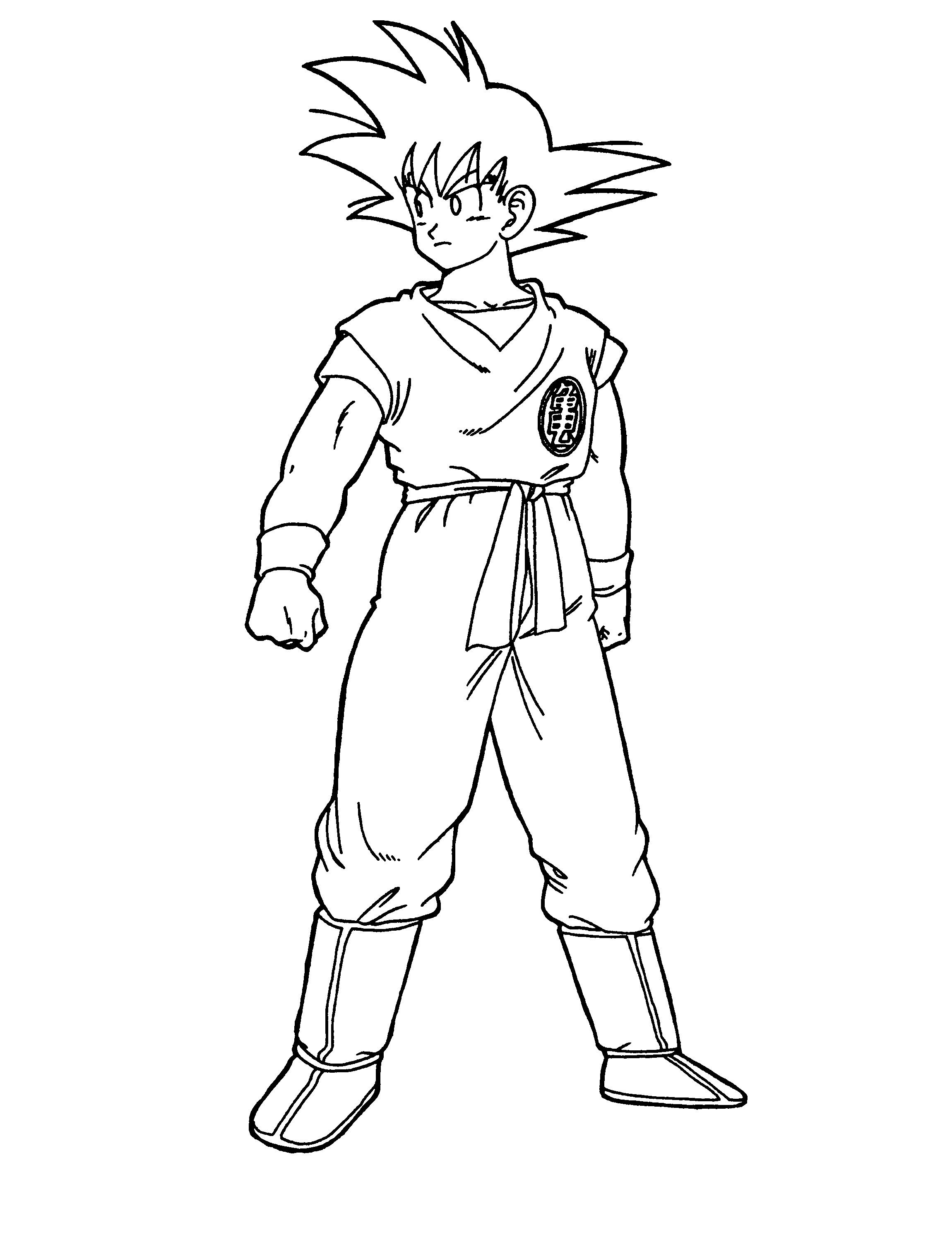 2300x3000 Printable Coloring Pages For Dragon Ball Z Best Of Free Printable