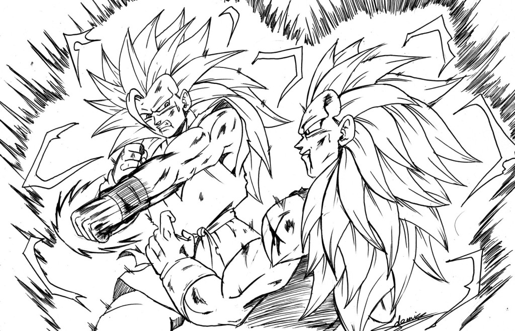1024x659 Dragon Ball Z Coloring Pages Hd Coloring Pages