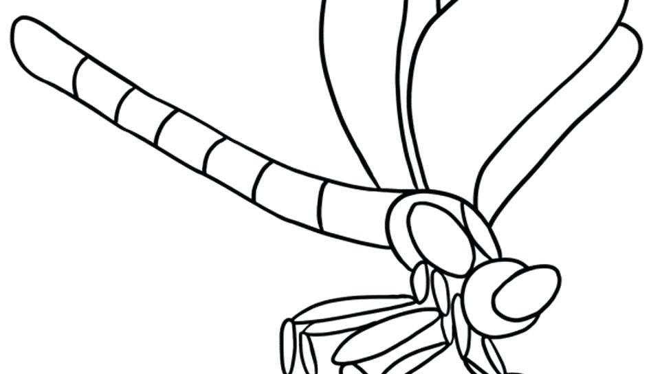 960x544 Dragonfly Coloring Book Pages Popular Dragonfly Coloring Pages