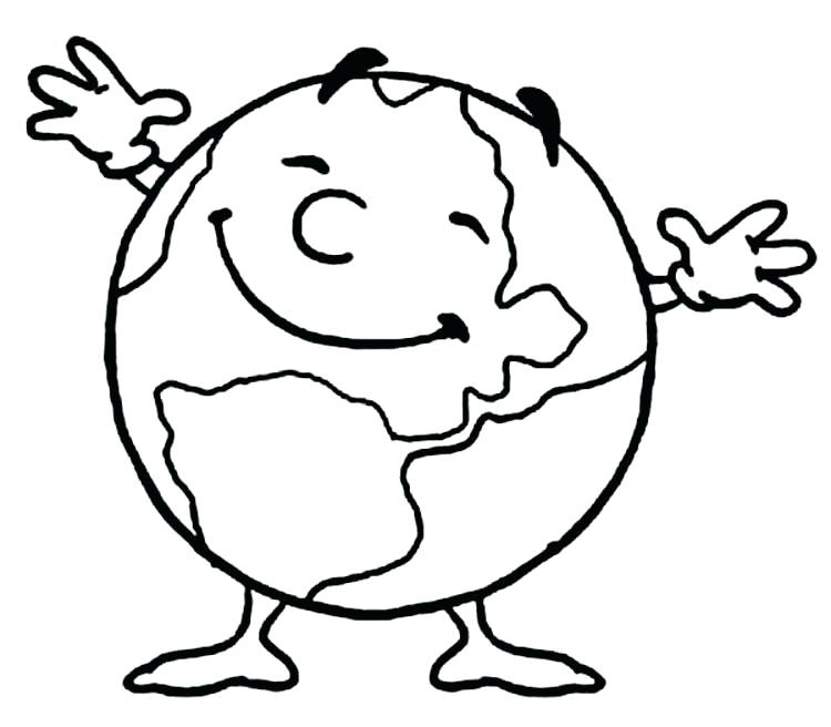 750x656 Earth Day Coloring Pictures Free World Earth Day Printable