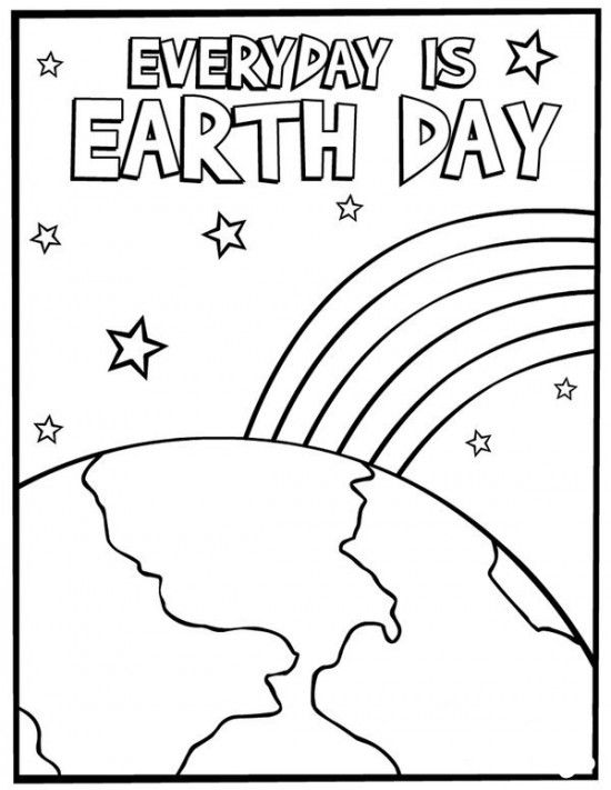 550x711 Marvellous Earth Day Coloring Pages For Kids With Within Page