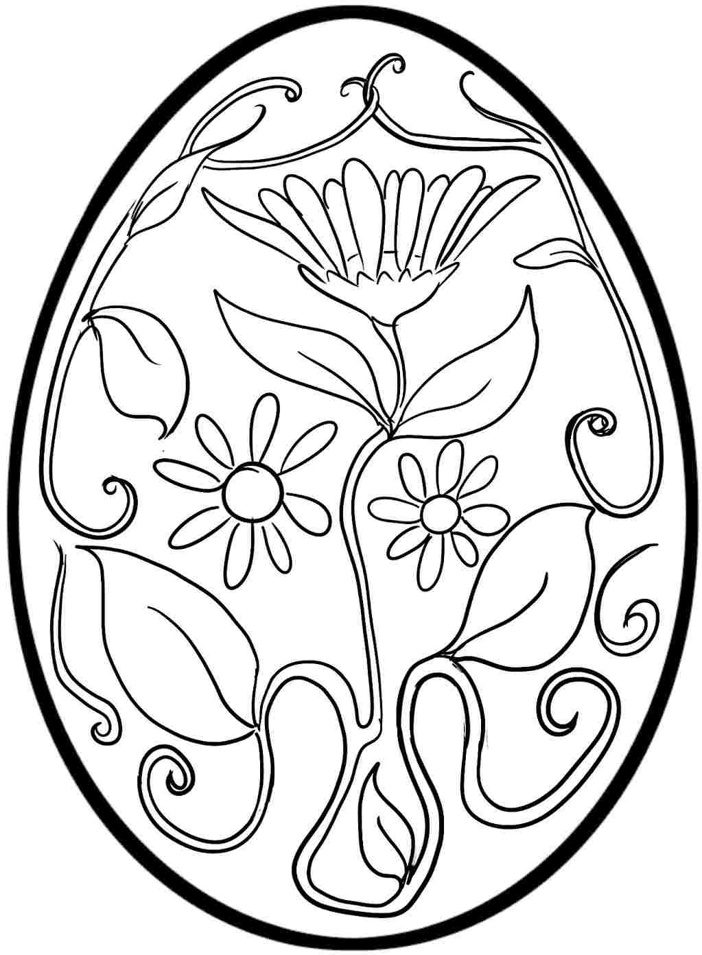 1023x1392 Easter Egg Coloring Pages Online Cute Free Printable Easter Egg