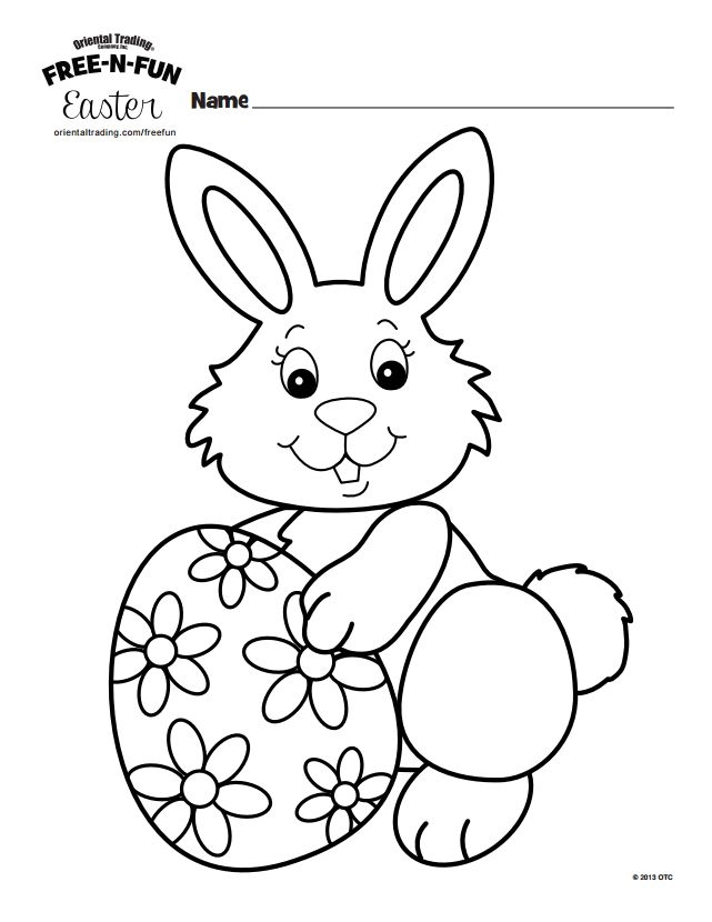 641x830 Free Easter Bunny Coloring Pages Free