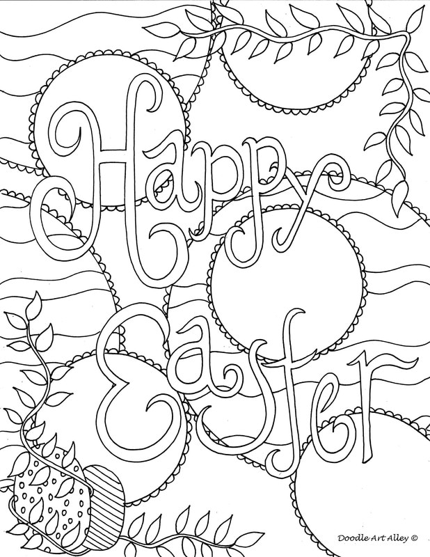 618x800 Easter Coloring Pages