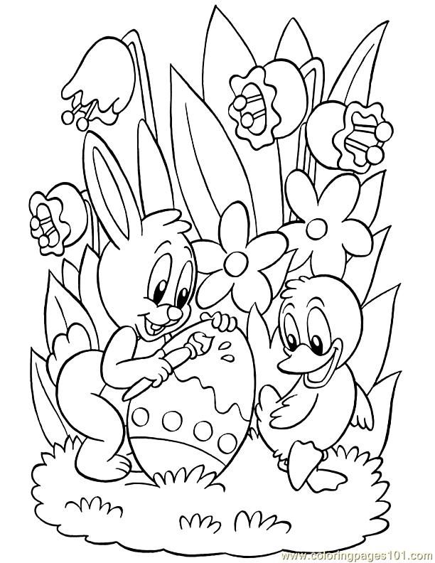 612x792 Printable Easter Coloring Pages Free Printable Easter Egg Coloring