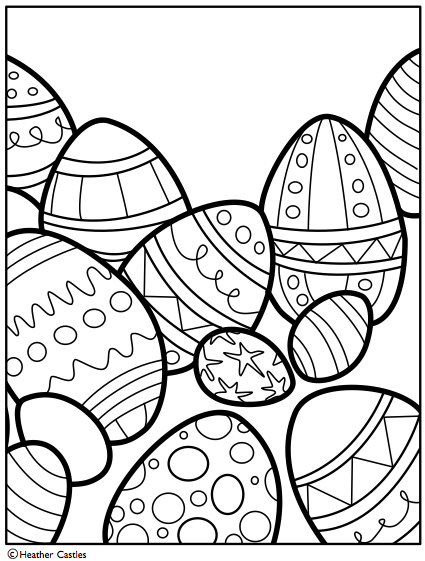 425x561 Free Easter Coloring Pages Blogillustrationcastle Free Easter