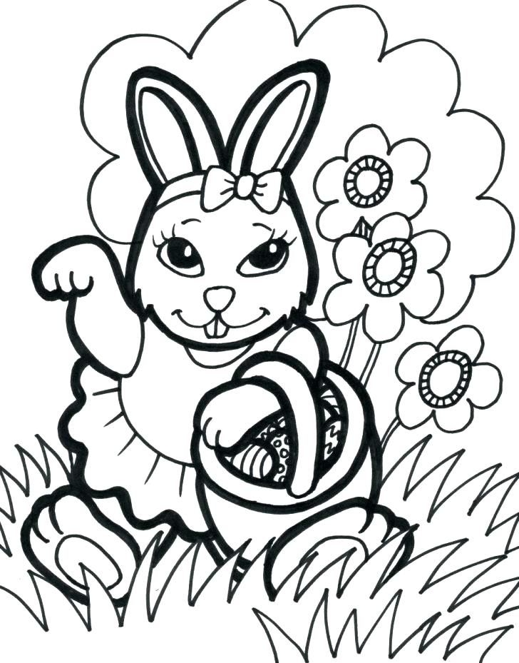 728x929 Printable Easter Coloring Pages For Toddlers