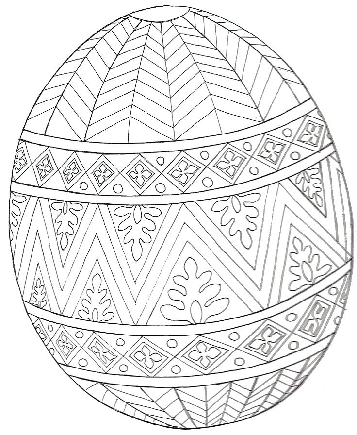 736x896 Egg Coloring Pages Printable Easter Egg Coloring Book Pages
