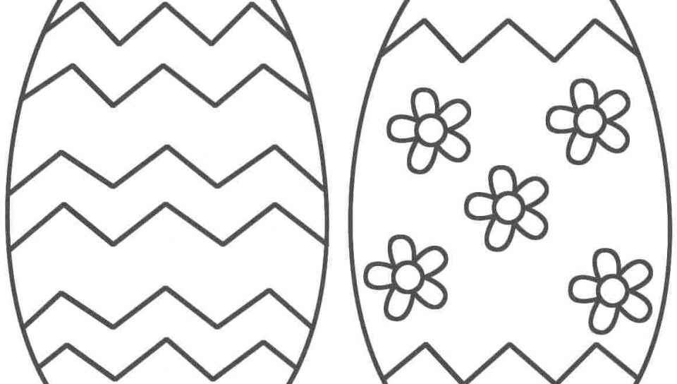 960x544 Archaicawful Chocolate Easter Eggs Colorings For Kids Egg Coloring